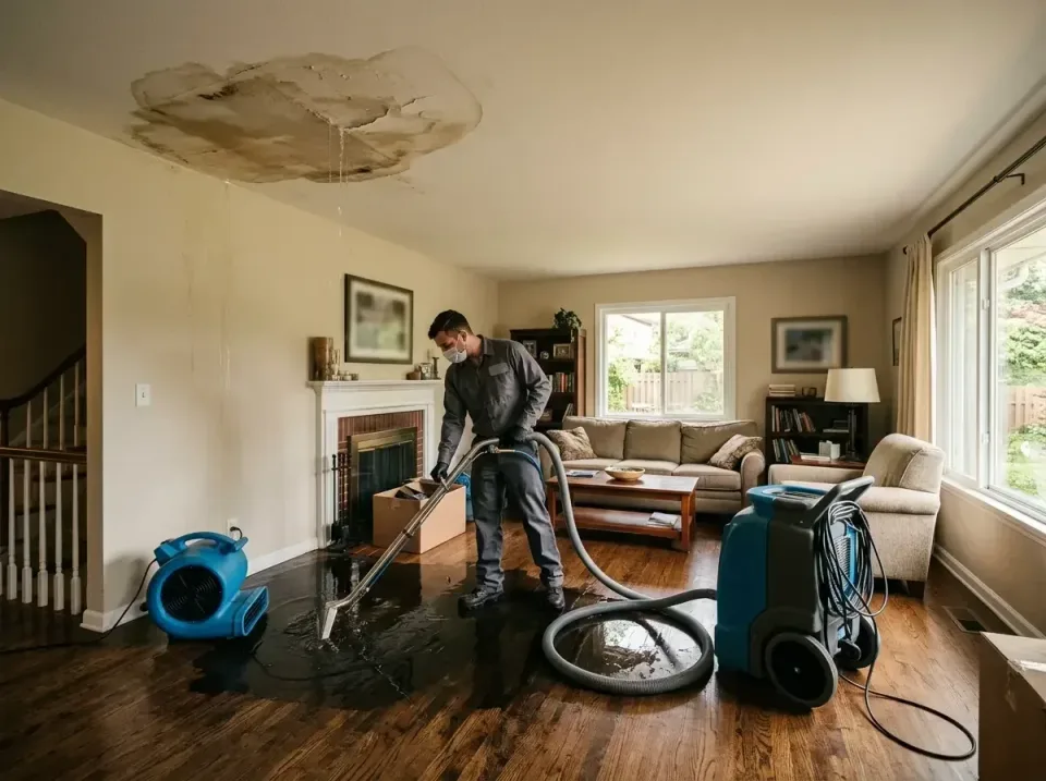 attic-pipe-burst-ceiling-drip-008 — frequently asked questions, Water Damage Restoration & Carpet Care in Irwin, PA
